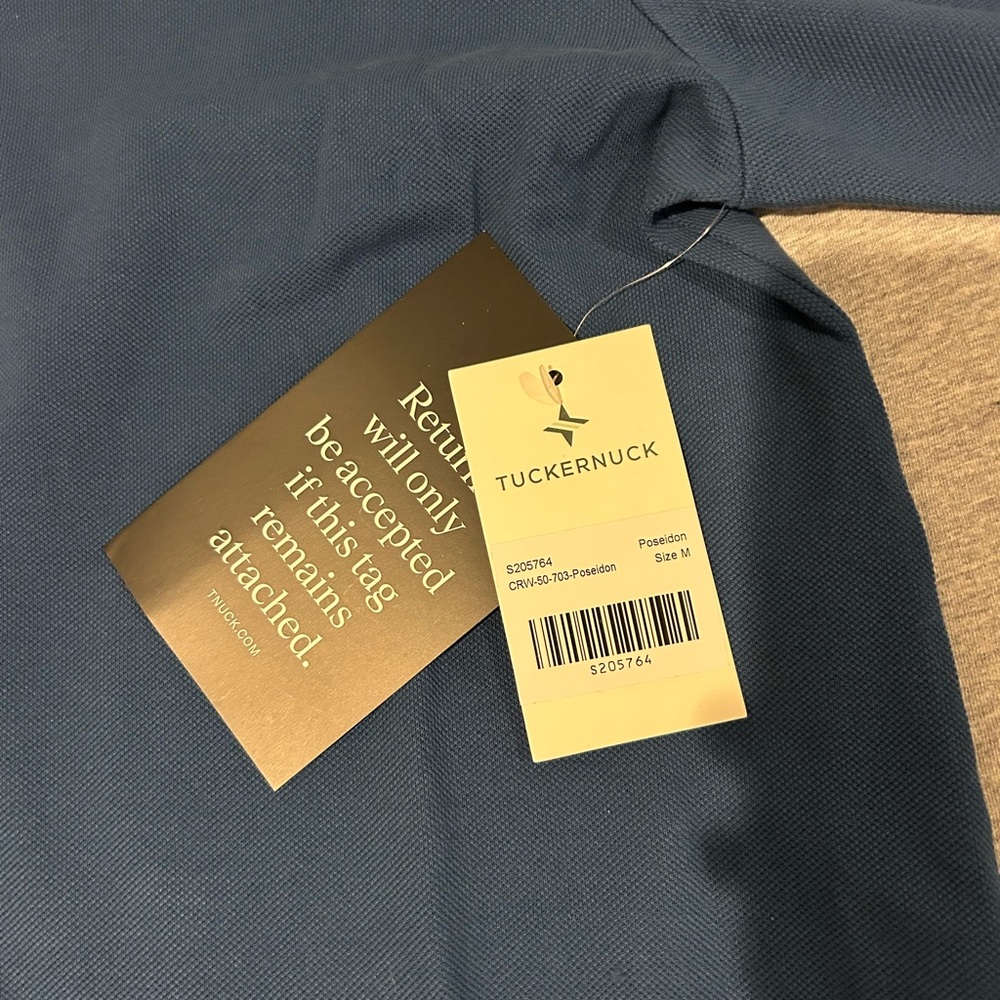 Tuckernuck Poseidon Long Sleeve Pique May Polo Dress size medium - Picture 6 of 6